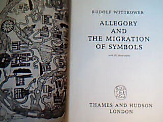 <b>Wittkower, Rudolf.</b><br />Allegory and the migration of symbols