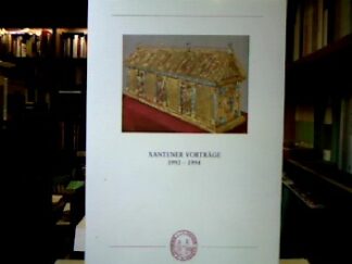 <b>Geuenich, Dieter [Hrsg.].</b><br />Xantener Vorträge zur Geschichte des Niederrheins 1993 - 1994.