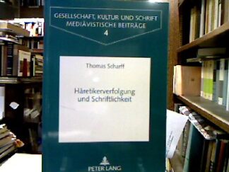 <b>Scharff, Thomas.</b><br />Häretikerverfolgung und Schriftlichkeit : Die Wirkung der Ketzergesetze auf die oberitalienischen Kommunalstatuten im 13. Jahrhundert.
