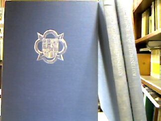 <b>Bornheim gen. Schilling, Werner.</b><br />Rheinische Höhenburgen. 3 Bände (1 Textband u. 2 Bd. mit Abbildungen).
