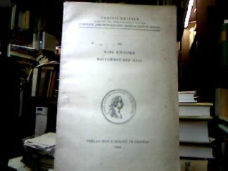 <b>Wiessner, Karl.</b><br />Bauformen der Ilias.