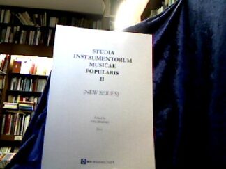 <b>Jähnichen  (Hrsg.), Gisa.</b><br />Studia Instrumentorun Musicae Popularis II.