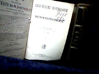 <b>Gruppe, O.</b><br />Griechische Mythologie und Religionsgeschichte in 2 Bänden