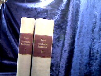 <b>Busolt, Georg.</b><br />Griechische Staatskunde. 1 Band in zwei Hälften: Erste Hälfte:Allgemeine Darstellung des griechischen Staates. Zweite Hälfte: Darstellung einzelner Staaten und der zwischenstaatlichen Beziehungen.