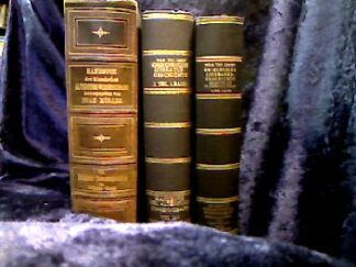 <b>Christ, Wilhelm.</b><br />Geschichte der griechischen Literatur. 3 Bände. Band 1: Geschichte der griech. Literatur bis auf die Zeit Justinians. Band 2: 2. Teil 1. Hälfte: Die nachklassische Periode der griech. Literatur von 320 v. Chr. bis 100 n. Chr. Bearb. von Wilhelm Schmid. Band 3: 2. Teil. 2. Hälfte: Die nachklass. Periode von 100 bis 530 n. Chr. Bearb. v. W. Schmid u. Otto Stählin.