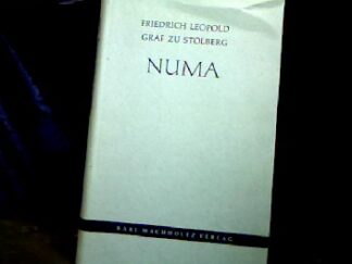 <b>Stolberg, Friedrich Leopold.</b><br />Numa. Ein Roman. Hrsg. von Jürgen Behrens.