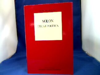 <b>Leao, Delfim Ferreira.</b><br />Solon. Etica e Politica.