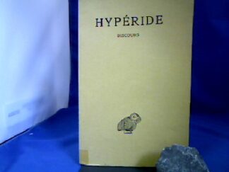<b>Hyperide.</b><br />Discours. Griechisch-Französisch. Ed. par Gaston Colin.