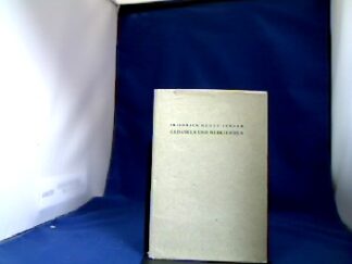 <b>Jünger, Friedrich Georg.</b><br />Gedanken und Merkzeichen.