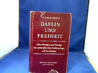 <b>Keller, Wilhelm.</b><br />Dasein und Freiheit.