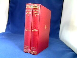 <b>Cicero, Marcus Tullius.</b><br />Letters to Atticus. Band 1+2 (von 3 Bänden) Lateinisch-deutsch. With an English Translation bey E.O. Winstedt.