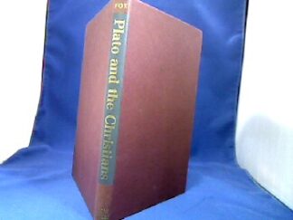 <b>Platon.</b><br />Plato and the Christians. Passages from the writings of Plato selected and translated with an introduction by Adam Fox.