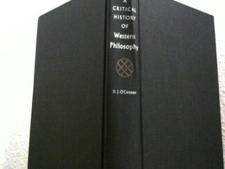 <b>O`Connor, D.J. (Ed.).</b><br />A Critical History of Western Philosophy.