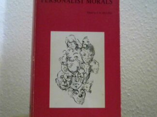 <b>Selling, Joseph A. (Ed.).</b><br />Personalist Morals.