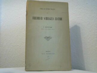 <b>Rouge, I.</b><br />Erläuterungen zu Friedrich Schlegels Lucinde.