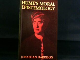 <b>Harrison, Jonathan.</b><br />Hume`s Moral Epistemology.