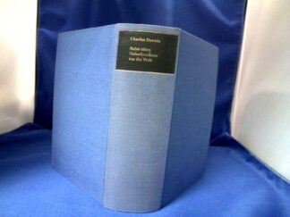 <b>Darwin, Charles.</b><br />Reise eines Naturforschers um die Welt. Hrsg. von Georg A. Narciss. Bearb. von Irma Bühler nach der Ausgabe von 1875 in der Übersetzung von J. Victor Carus.