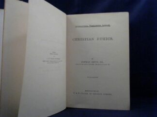 <b>Smyth, Newman.</b><br />Christian Ethics.
