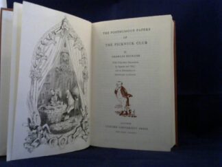 <b>Dickens, Charles.</b><br />The Posthumous Papers of the Pickwick Club.