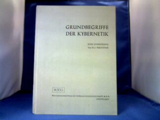 <b>Flechtner, Hans Joachim.</b><br />Grundbegriffe der Kybernetik. Eine Einführung.