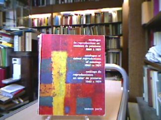 <b>Unesco.</b><br />Catalogue de reproduction en couleurs de peintures 1860 à 1959