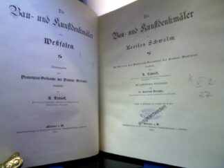 <b>Ludorff  (Bearb.), A.</b><br />Die Bau- und Kunstdenkmäler des Kreises Schwelm.