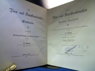 <b>Ludorff  (Bearb.), A.</b><br />Die Bau- und Kunstdenkmäler des Kreises Herford.