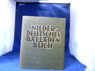 <b>Janssen (Hrsg.), Albrecht und Johannes Schräpel (Hrsg.).</b><br />Niederdeutsches Balladenbuch. Mit einer Einleitung von Börries, Freiherr von Münchhausen.