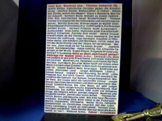 <b>Boll, Fritz [Hrsg.].</b><br />Wird es denn überhaupt gehen? : Beitr. für Walter Dirks.