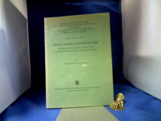 <b>Oeing-Hanhoff, Ludger.</b><br />Ens et Unum Convertuntur. Stellung und Gehalt des Grundsatzes in der Philosophie des Hl.Thomas von Aquin.