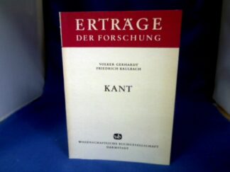 <b>Gerhardt, Volker und Friedrich Kaulbach.</b><br />Kant.
