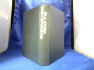 <b>Krämer, Wilhelm.</b><br />Das Leben des schlesischen Dichters Johann Christian Günther : 1695 - 1723 ; mit Quellen u. Anm. zum Leben u. Schaffen d. Dichters u. seiner Zeitgenossen.
