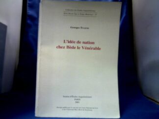 <b>Tugene, Georges.</b><br />L´idee de nation chez Bede le Venerable.