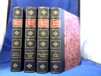 <b>Hauff, Wilhelm.</b><br />W. Hauffs Werke in 4 Bänden. Hrsg. von Max Mendheim. Kritisch durchgesehene und erläuterte Ausgabe.
