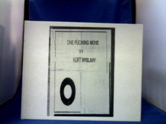 <b>Ryslavy, Kurt.</b><br />One fucking move. Deutsch-Französisch-Flämisch. Mit beigefügter Schallfolie (S. 57.)