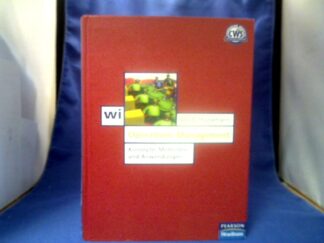 <b>Thonemann, Ulrich.</b><br />Operations Management.