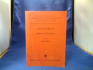 <b>Xenophon.</b><br />Xenophontis qui Inscribitur Libellus "Athenaion Politeia". Edidit E. Kalinka