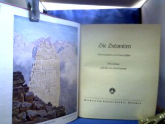 <b>Fischer, Hans.</b><br />Die Dolomiten. Neuauflage gestaltet von Fritz Schmitt.