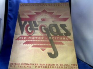 <b></b><br />Vollgas die Motorzeitung. Erster Jahrgang Nr 19