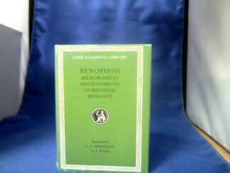 <b>Xenophon Marchant  (Ed.) und O.J. Todd  (Ed.).</b><br />Memorabilia. Oeconomicus. Ed. by E.C. Marchant. Symposium. Apology. Ed. by O.J. Todd. Griechisch-Englisch.