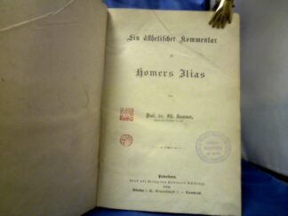 <b>Kammer, Ed.</b><br />Ein ästhetischer Kommentar zu Homers Ilias.