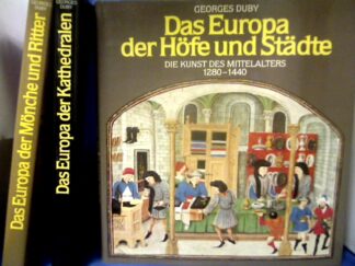 <b>Duby, Georges.</b><br />Die Kunst des Mittelalters. 3 Bände.