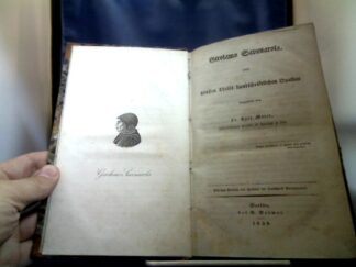 <b>Meier, Karl.</b><br />Girolamo Savonarola aus großen Theils handschriftlicher Quellen dargestellt von Karl MEier.