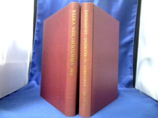 <b>Fischer  (Hrsg.), Joseph A. und Klaus Wengst  (Hrsg.).</b><br />Schriften des Urchristentums. Erster und Zweiter Teil = 2 Bände. Griechisch-Deutsch.