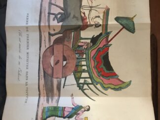 <p class="headtitle">Birma Burma Myamar</p><b>Cox, Hiram und A.- P. Chaalons d`Argé.</b><br />Voyage du capitaine Hiram Cox dans l`empire des Birmans, avec des notes et un essai historique sur cet empire, les peuples qui occupent la presqu`île au-delà du Gange, et sur la compagnie anglaise des Indes orientales.