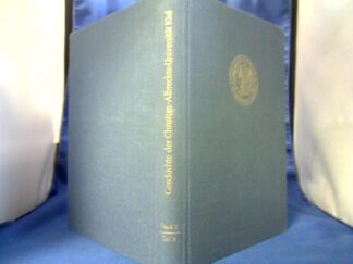 <b>Hofmann (Bearb.), Erich und Rudolf Jaeger (Bearb.).</b><br />Geschichte der Christian-Albrechts-Universität Kiel 1665-1965. Band 1, Teil 2: Allgemeine Entwicklung der Universität.