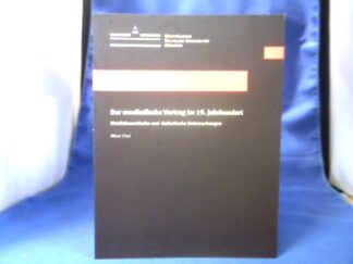 <b>Choi, Misei (Verfasser).</b><br />Der musikalische Vortrag im 19. Jahrhundert : musiktheoretische und -ästhetische Untersuchungen.