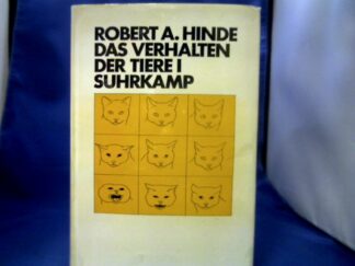 <b>Hinde, Robert A.</b><br />Das Verhalten der Tiere I.