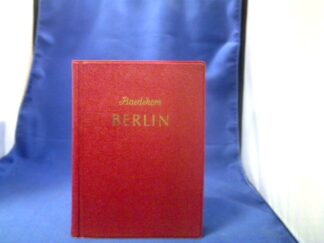 <b>Baedeker, Karl.</b><br />Berlin. Reisehandbuch.