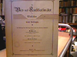 <p class="headtitle">Hattingen</p><b>Ludorff, A.</b><br />Hattingen - Bau- und Kunstdenkmäler von Westfalen Bd. 29 Hattingen